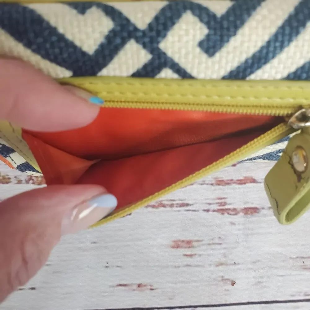 Spartina Haig Point Cell Phone Wallet Multicolor Geometric Striped